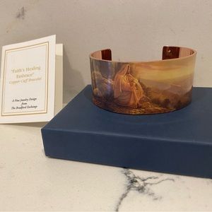 Religious cuff bracelet
